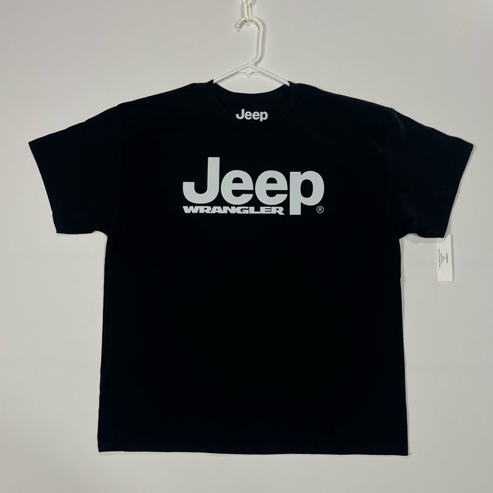 JEEP Wrangler Black T-Shirt (Brand New Condition ) Willys-Rubicon-Sarah-4xe Tee